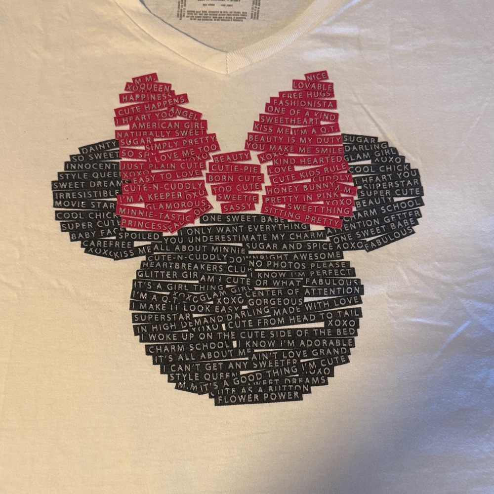 Disney Women’s Plus Minnie Mouse Graphic Tee - XXL - Picture 2 of 5